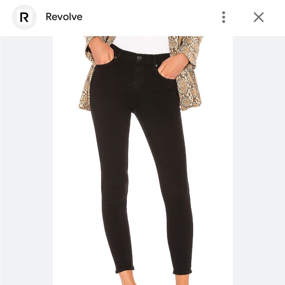 Agolde Sophie Mid Rise Ankle Skinny
